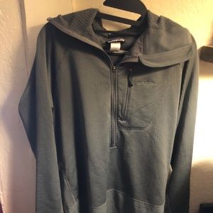 Patagonia Mens Base Layer thermal waffle hoodie